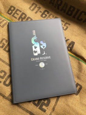 Logo trade promotional products image of: Menu cover Fine Dining 1059094